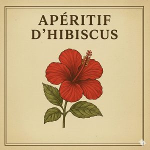 Apéritif d'hibiscus