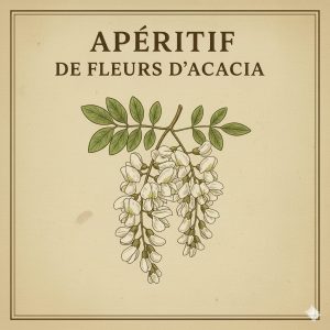 Apéritif d'acacia