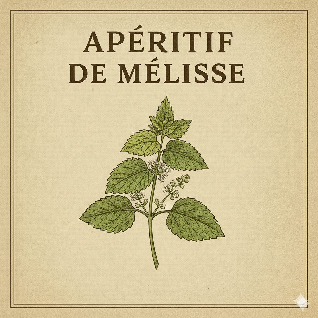Aperitif de mélisse