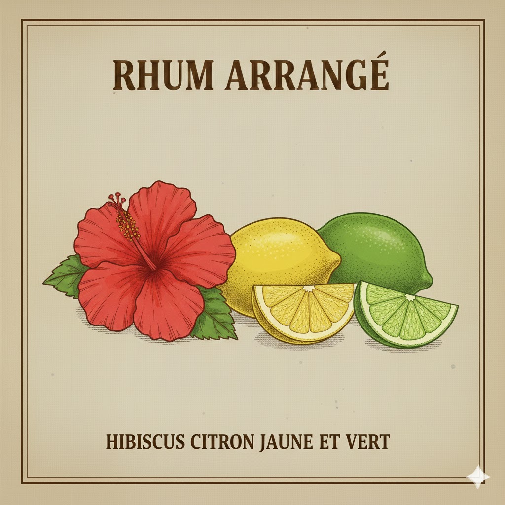 rhum hibiscus citron bio