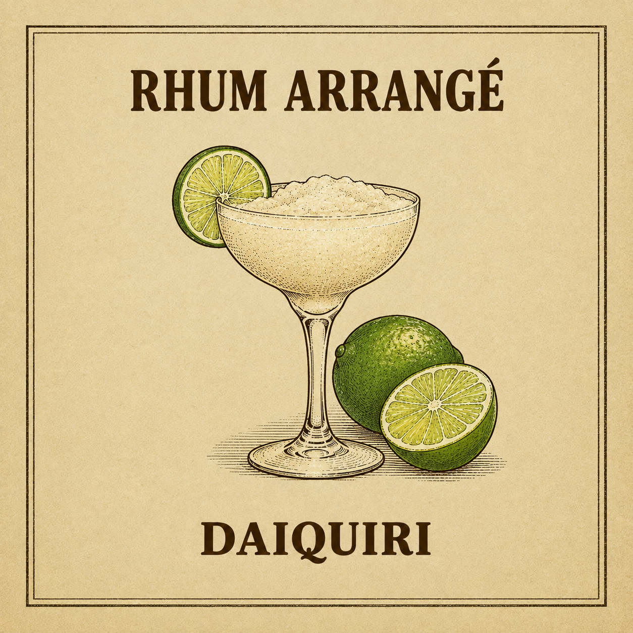 Rhum inspiration daiquiri maison eden