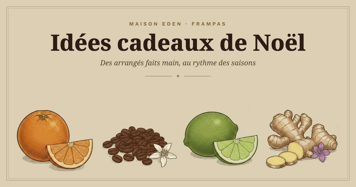 Noël à la rhumerie Maison Eden idées cadeaux